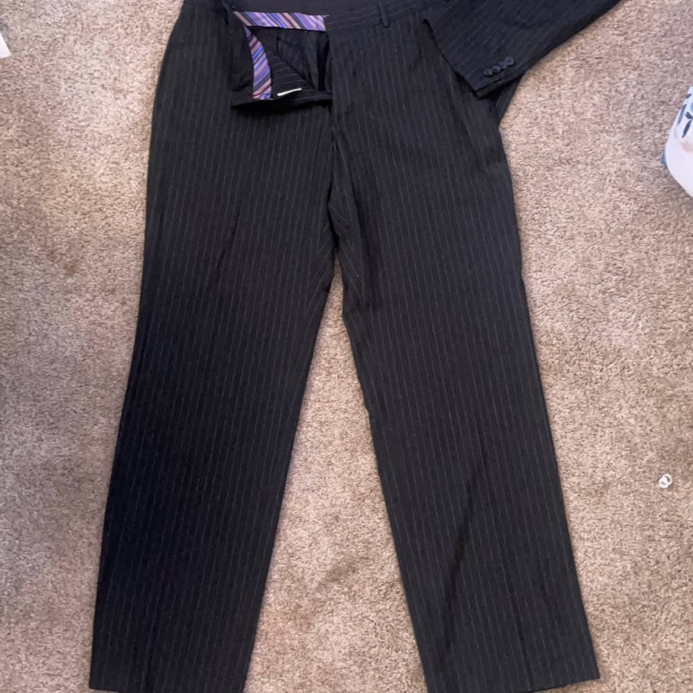 Billy London pinstripe suit